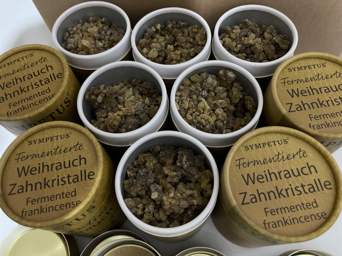 SYMPETUS Fermentierte Weihrauch ZAHNKRISTALLE - 150g
