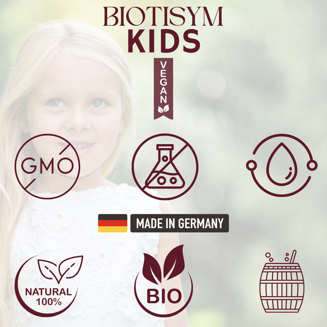 SYMPETUS BIOTISYM KIDS GOUTTES COMPLEXE FERMENTAIRE bio - Flacon en verre de 50 ml avec pipette