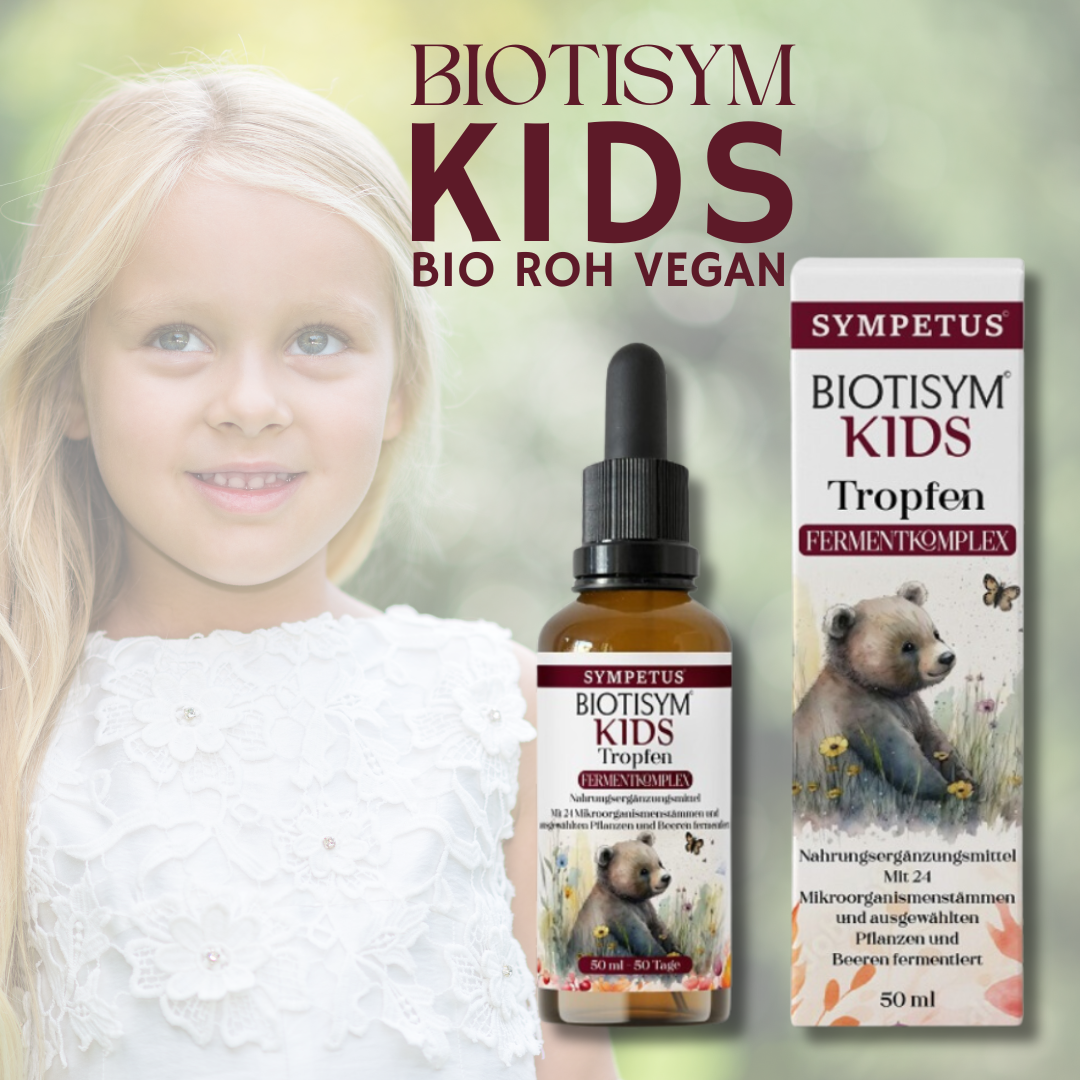 SYMPETUS BIOTISYM KIDS GOUTTES COMPLEXE FERMENTAIRE bio - Flacon en verre de 50 ml avec pipette