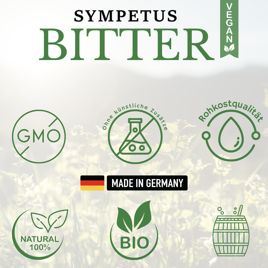 SYMPETUS BITTER DROPS COMPLEXE FERMENTAIRE bio - Flacon en verre de 50 ml avec pipette