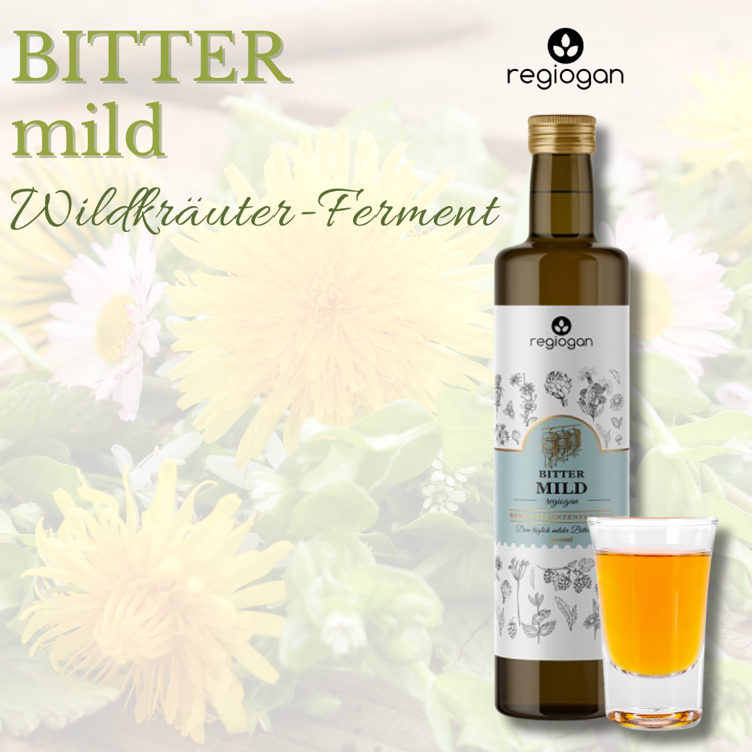 regiogan BITTER MILD Pflanzenferment BIO - 500 ml