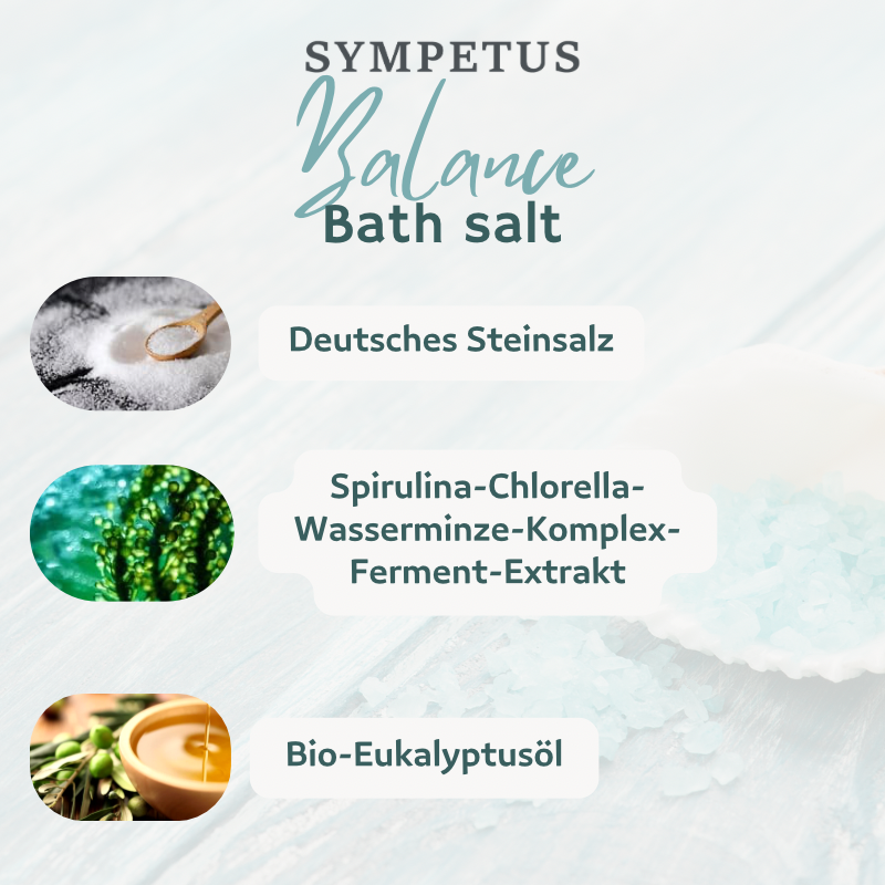 SYMPETUS BALANCE Bath salt Recover & Protect Badesalz 280g