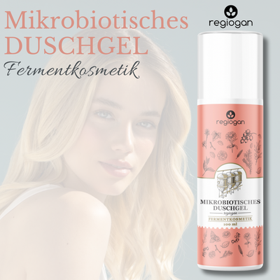 regiogan Mikrobiotisches DUSCHGEL Waschgel Ferment-Kosmetik 100ml Airless
