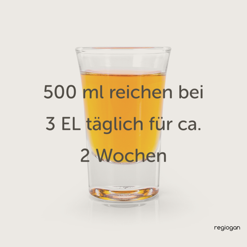 regiogan BITTER Wildkräuterferment BIO - 500 ml