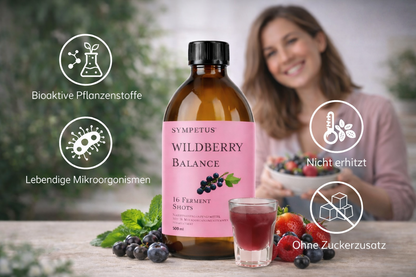 regiogan BAIES ferment végétal cru biologique bouteille en verre de 500 ml