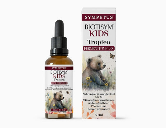 SYMPETUS BIOTISYM KIDS TROPFEN bio FERMENT-KOMPLEX - 50 ml Glasflasche mit Pipette