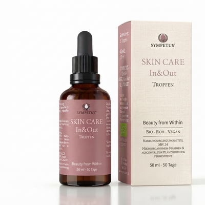 SYMPETUS SKIN CARE IN&OUT Tropfen fermentierte Nutrikosmetik BIO- 50 ml