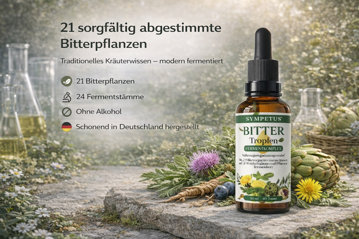 SYMPETUS BITTER ORGANIC Drops - 50 ml