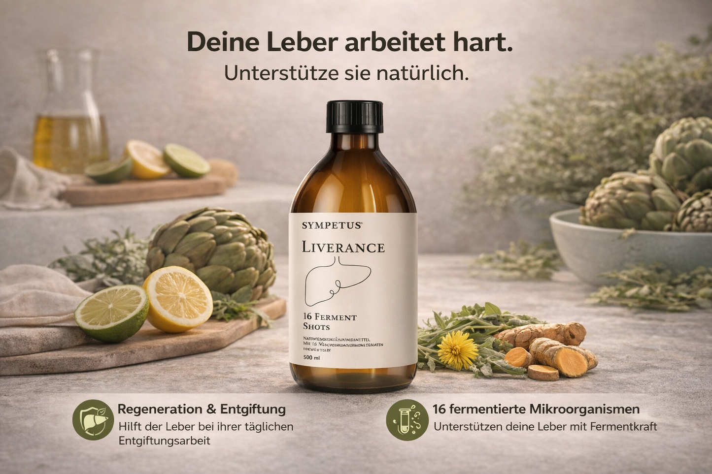 regiogan BITTER MILD plant ferment ORGANIC - 500 ml