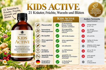 SYMPETUS KIDS ACTIVE Focus-Ferment BIO 500 ml