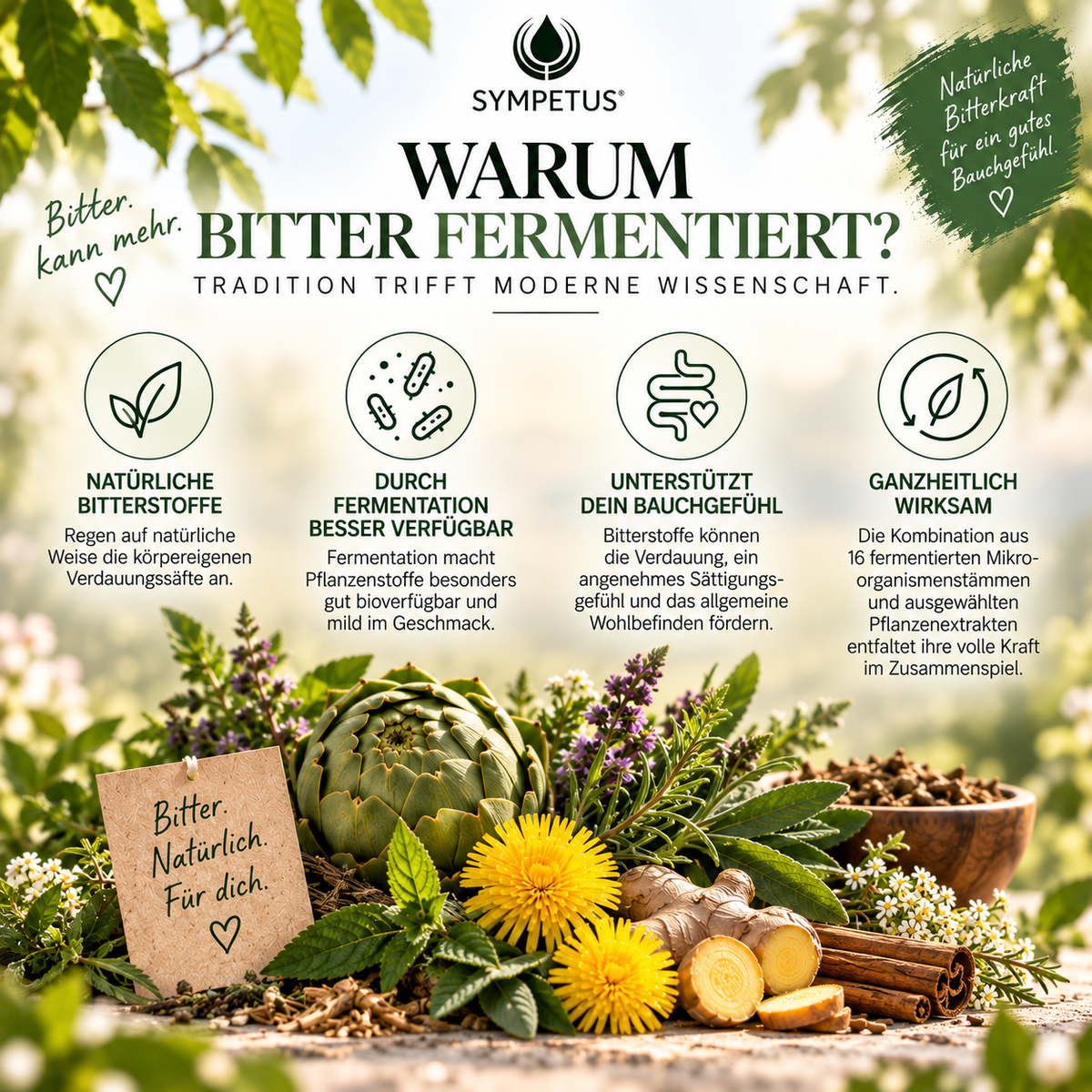 SYMPETUS BITTER Spray ORGANIC - 50 ml