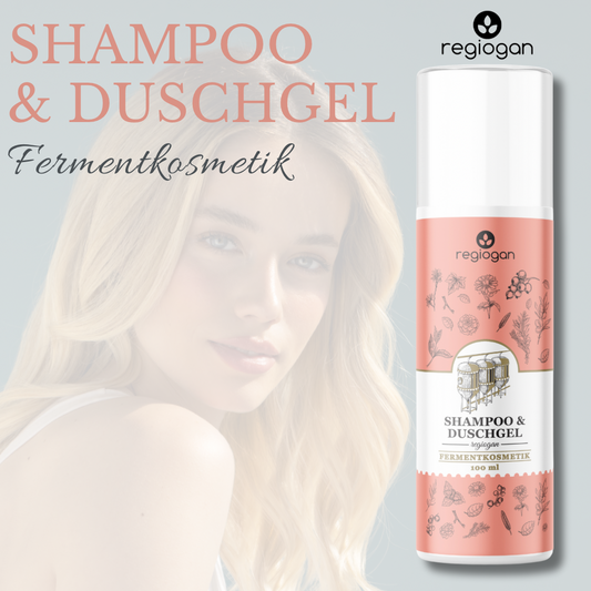 regiogan SHAMPOO & DUSCHGEL Fermentkosmetik 100ml Airless