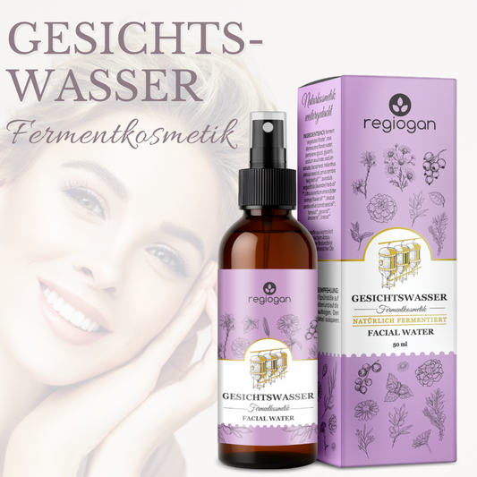 regiogan FACIAL TONER ferment cosmetics, fresh natural cosmetics 75 ml