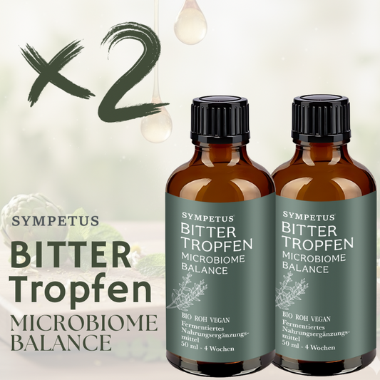 SYMPETUS BITTER Tropfen Set Microbiome Balance 2 x 50 ml