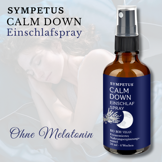 SYMPETUS CALM DOWN Einschlaf-Spray fermentierter Extrakt ohne Melatonin (50 ml)