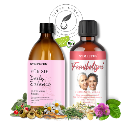 SYMPETUS FEMI BALANCE Kur Paket 2 Produkte als Kur-Set