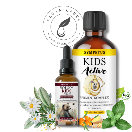 SYMPETUS HAPPY BELLY KIDS Kur Paket 2 Produkte als Kur-Set