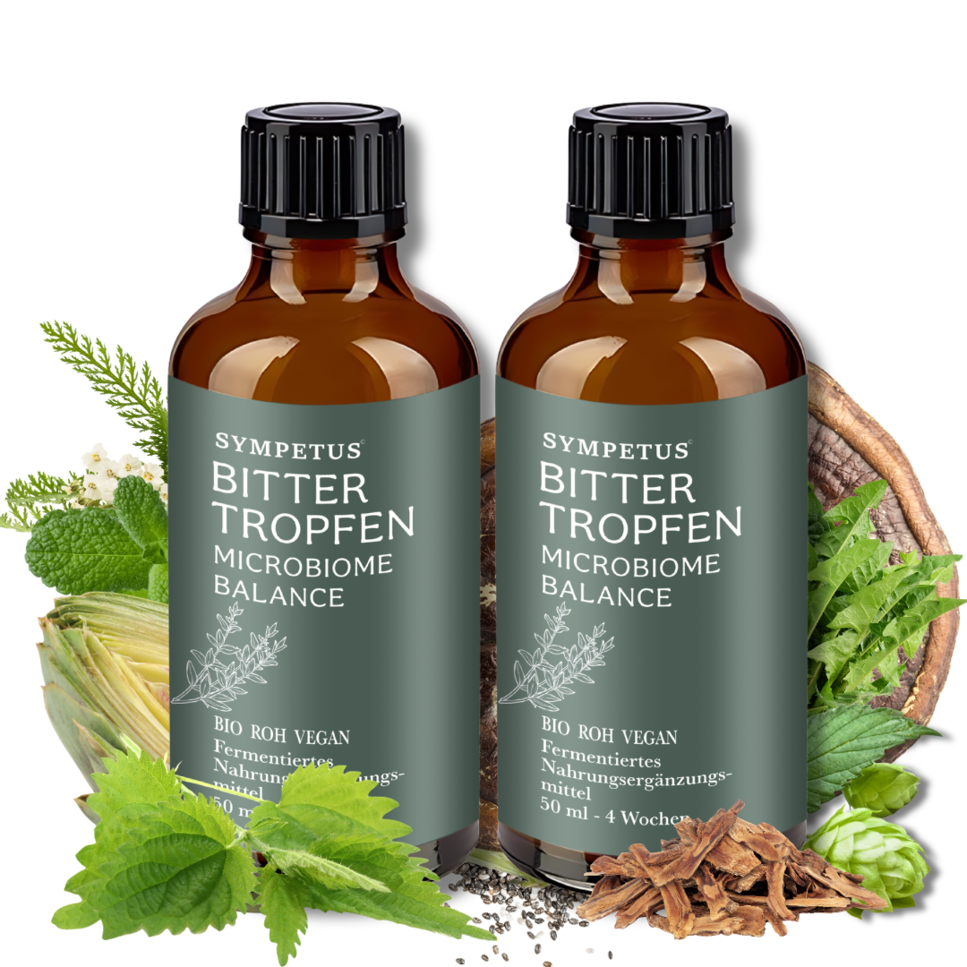 SYMPETUS BITTER Tropfen Set Microbiome Balance 2 x 50 ml