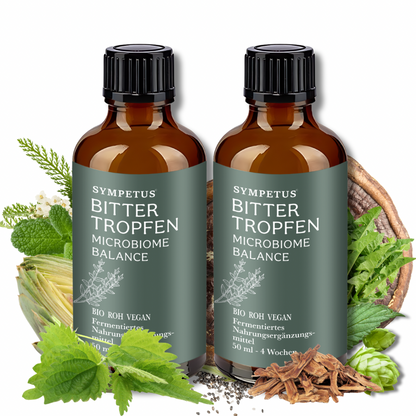 SYMPETUS BITTER Tropfen Set Microbiome Balance 2 x 50 ml