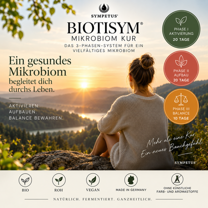 SYMPETUS BIOTISYM® MIKROBIOM KUR – 3-Phasen-System