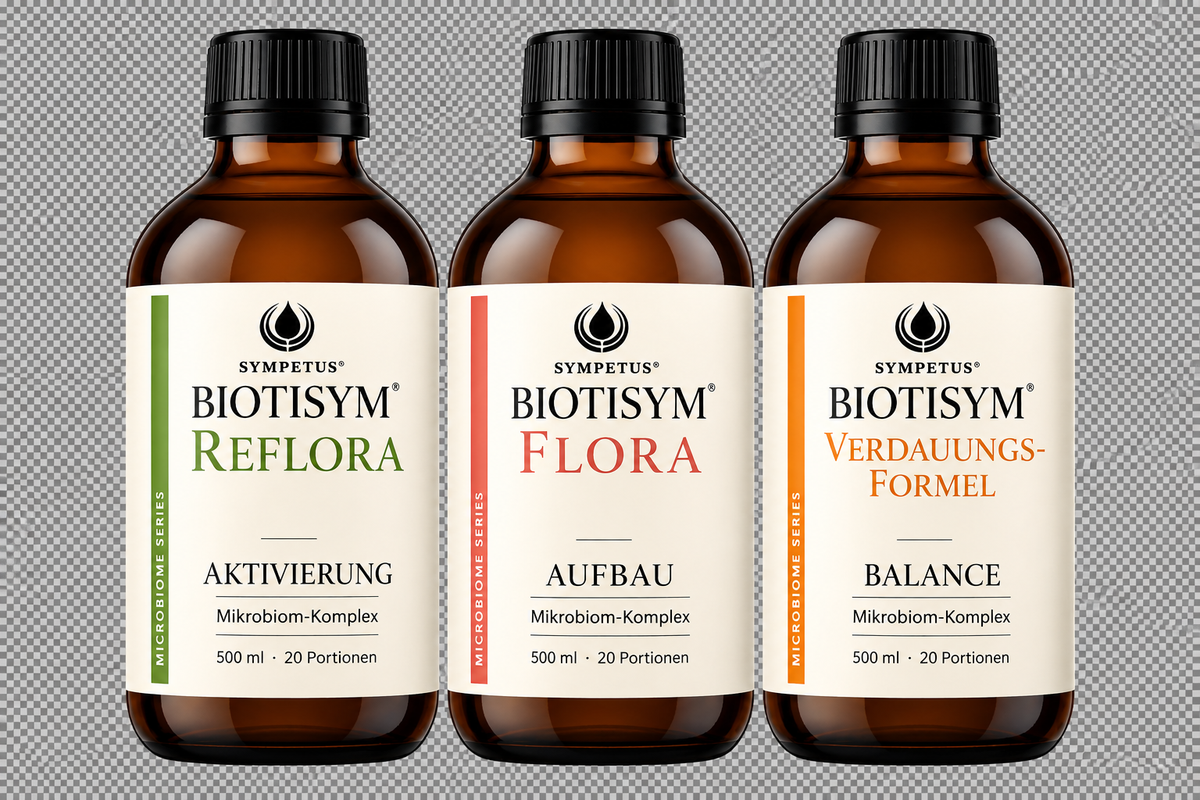 SYMPETUS BIOTISYM® MIKROBIOM KUR – 3-Phasen-System