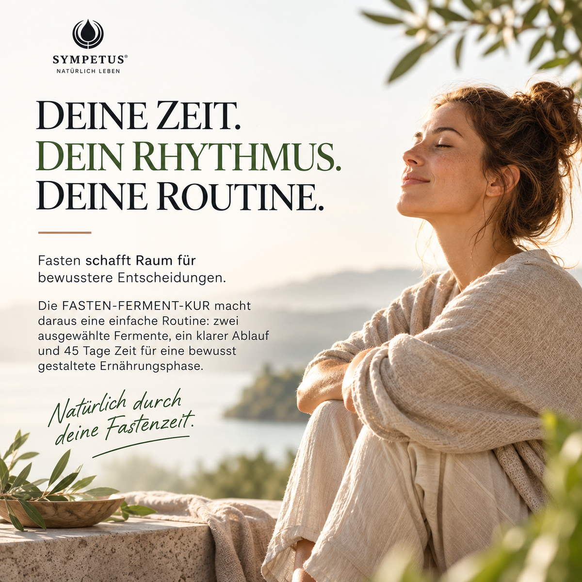 SYMPETUS Fasten-Fermente Kur Paket: Mikrobiotische Fastenkur