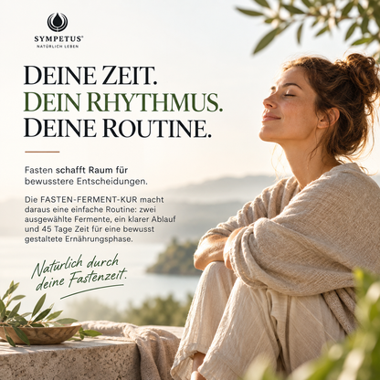 SYMPETUS Fasten-Fermente Kur Paket: Mikrobiotische Fastenkur