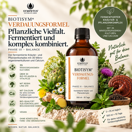 SYMPETUS BIOTISYM VERDAUUNGSFORMEL Mikrobiom-Kur-System 500ml