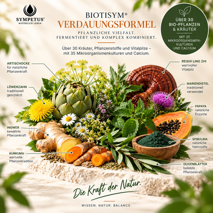 SYMPETUS BIOTISYM VERDAUUNGSFORMEL Mikrobiom-Kur-System 500ml