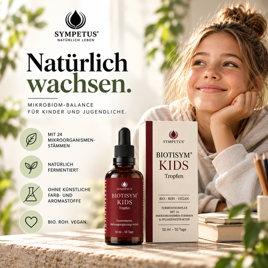 SYMPETUS BIOTISYM KIDS Tropfen BIO Kinderferment 50 ml