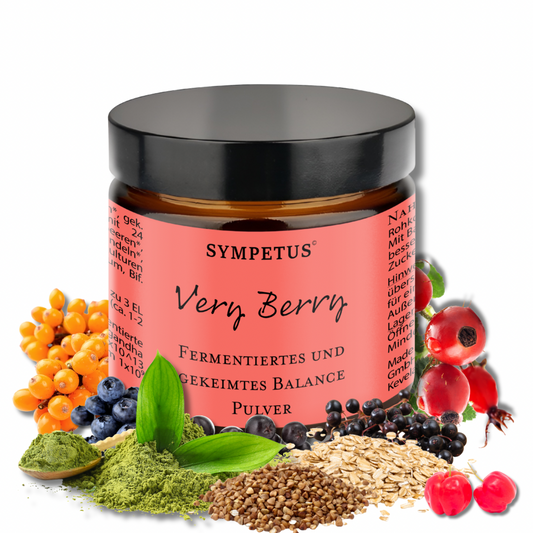 SYMPETUS VERY BERRY Fermentiertes Beeren- und Pflanzenpulver - 130g