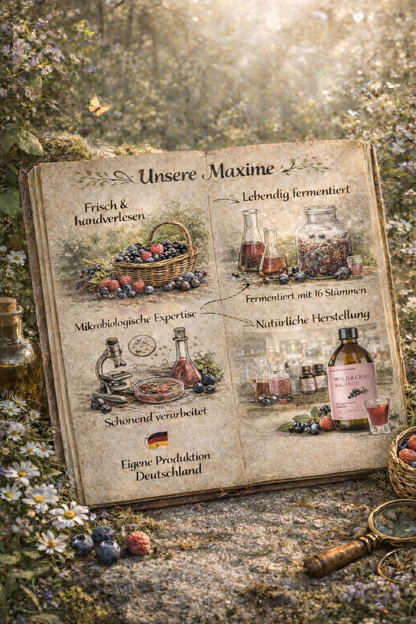 regiogan BAIES ferment végétal cru biologique bouteille en verre de 500 ml