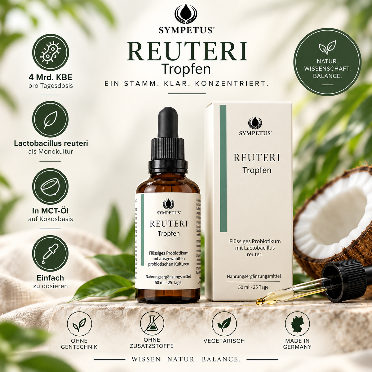 SYMPETUS REUTERI TROPFEN 50 ml