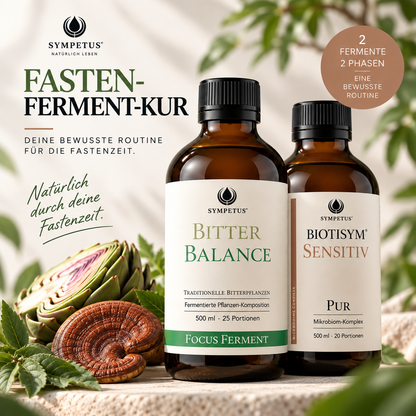 SYMPETUS Fasten-Fermente Kur Paket: Mikrobiotische Fastenkur