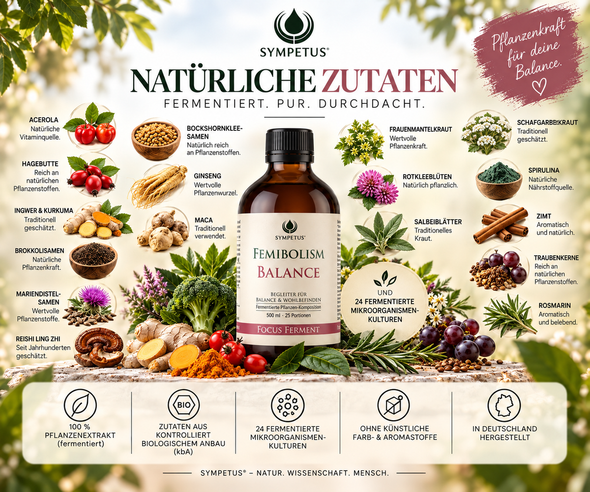 SYMPETUS FEMIBOLISM Frauen-Focus-Ferment BIO - 500 ml
