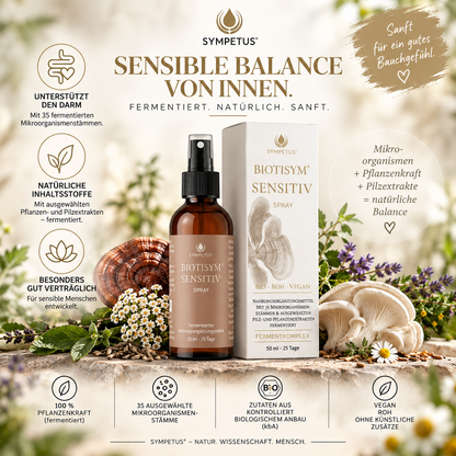 SYMPETUS BIOTISYM SENSITIVE Spray ORGANIC Medicinal Mushrooms