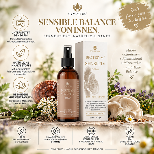 SYMPETUS BIOTISYM SENSITIVE Spray ORGANIC Medicinal Mushrooms