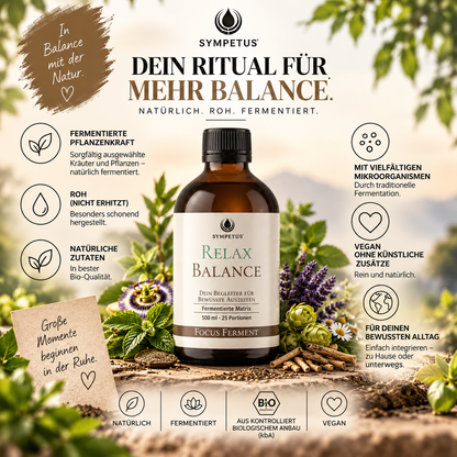 SYMPETUS RELAX BALANCE  Focus-Ferment BIO - 500 ml