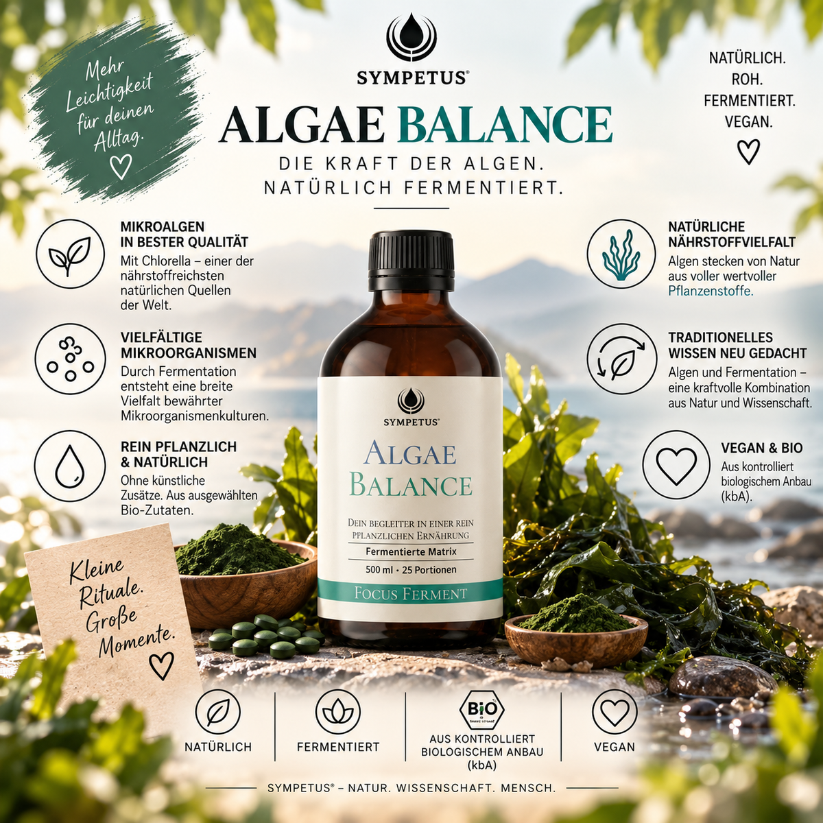 SYMPETUS ALGAE BALANCE Focus-Ferment BIO 500 ml