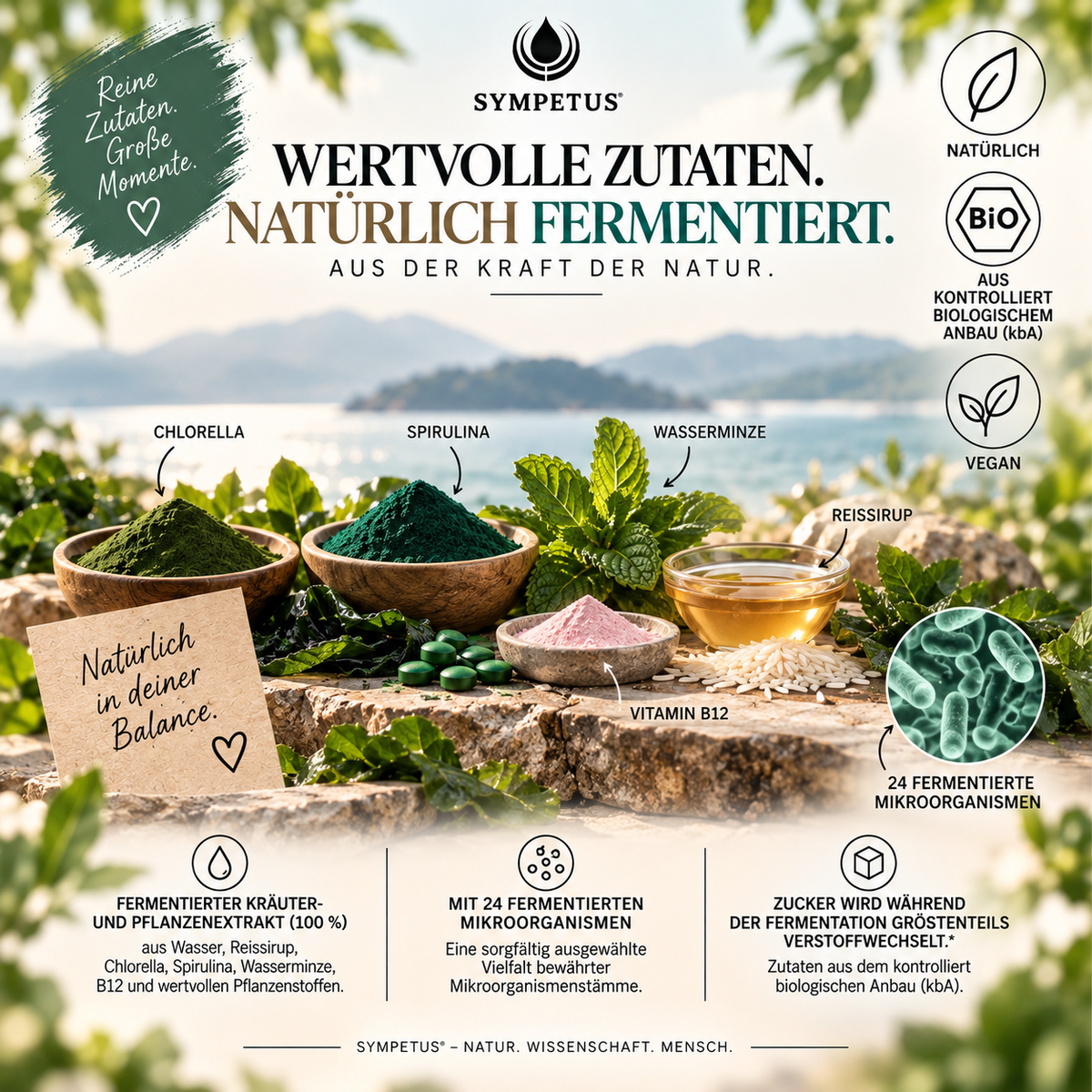 SYMPETUS ALGAE BALANCE Focus-Ferment BIO 500 ml
