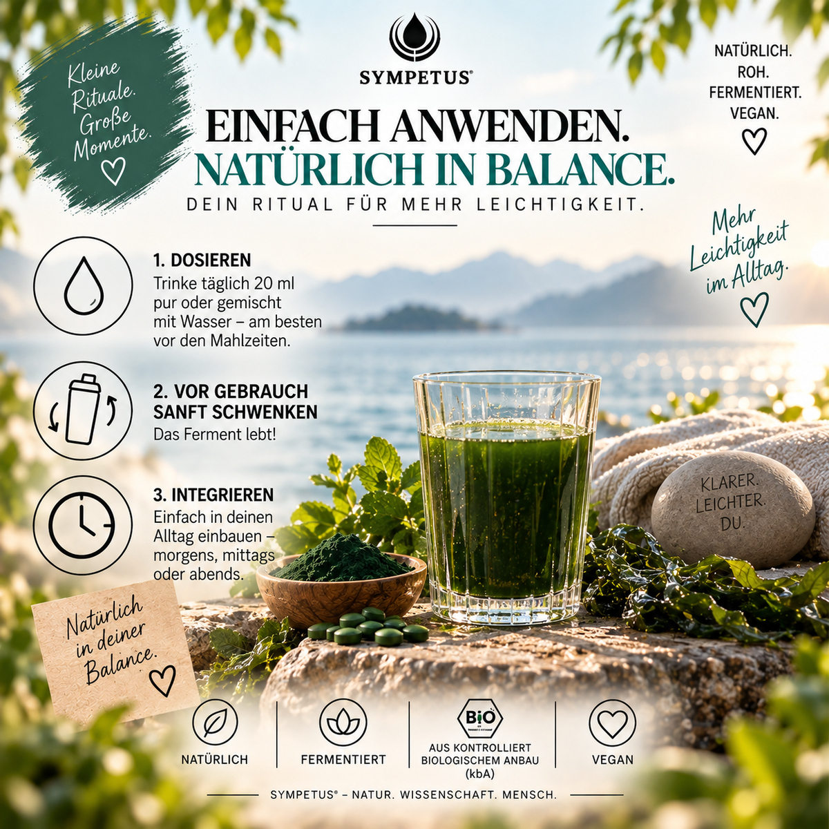 SYMPETUS ALGAE BALANCE Focus-Ferment BIO 500 ml