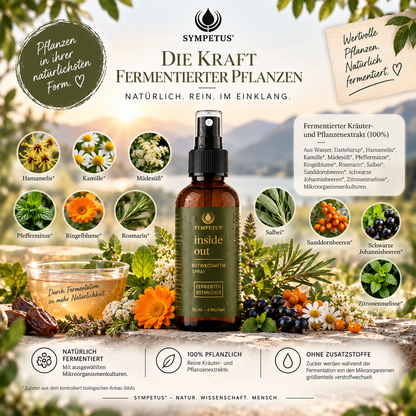 SYMPETUS INSIDE OUT Spray Nutrikosmetik- natürlich fermentiert BIO 50 ml