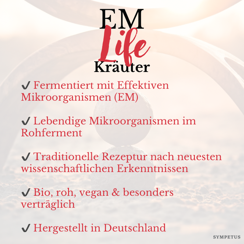 SYMPETUS EM Life Kräuter Ferment BIO - 500 ml