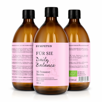 SYMPETUS FÜR SIE Daily Balance Ferment 16 Shots BIO - 500 ml